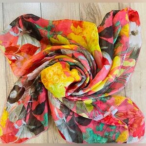 Silk Scarf Blue Sky Co